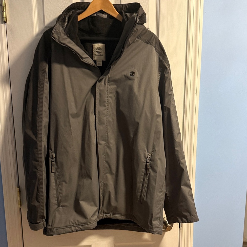 Timberland Men's Charcoal Raincoat